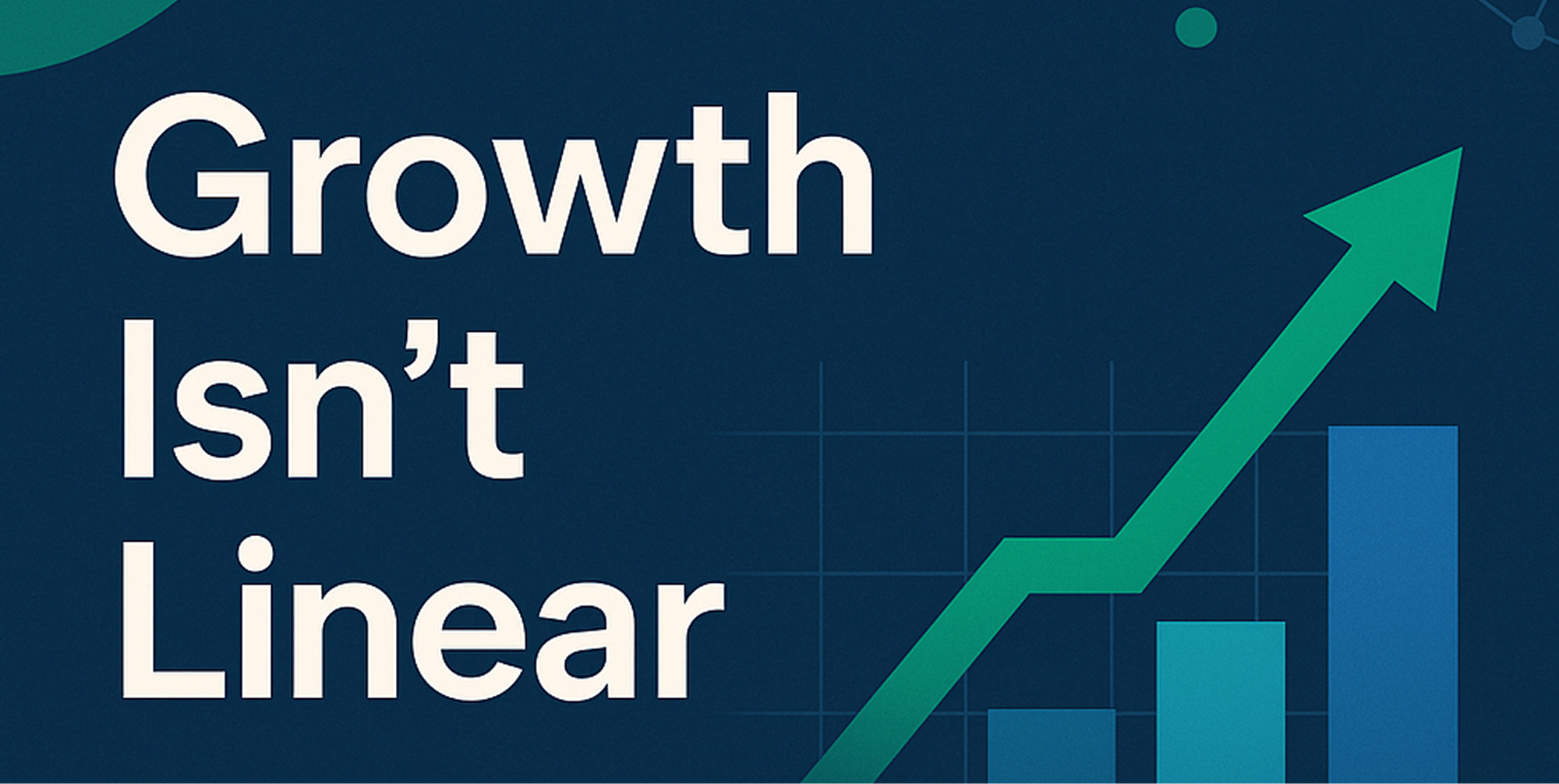 Growth Isn't Linear graphic example